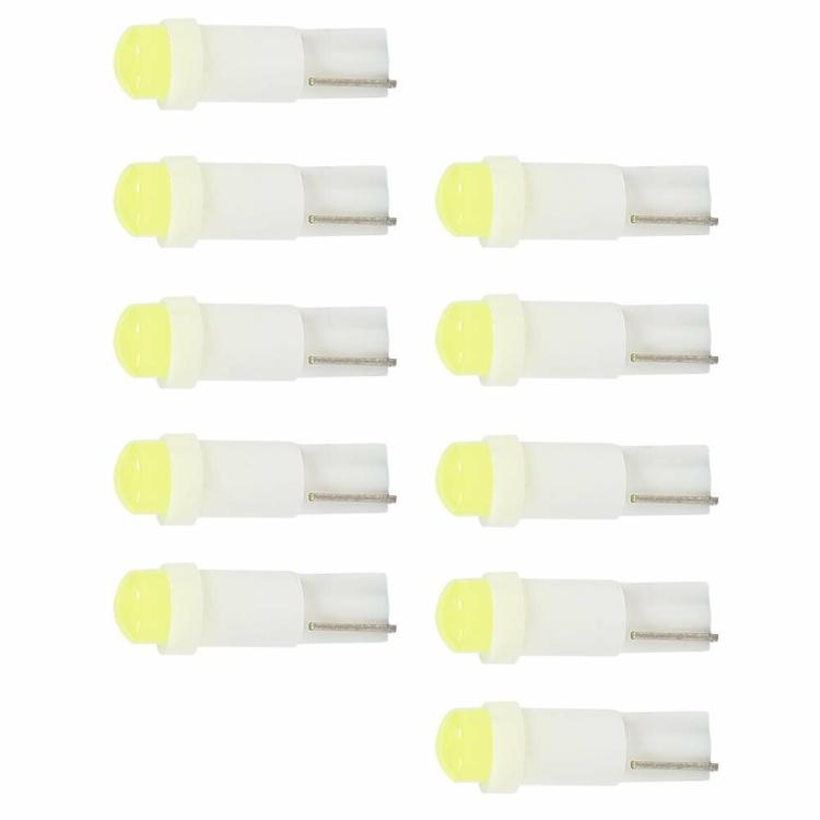 Decorative Lamp |   10pcs T5 3D COB LED Bulbs for Car Instrument Cluster Light Reading Lamp Car Lights Decorative Lamp