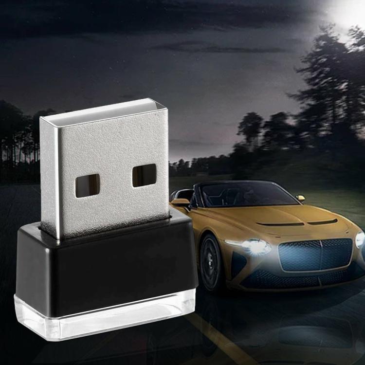 Decorative Lamp |   4PCS Plug-in USB Interface LED Modeling Car USB Night Light Decorative Neon Lamp Car Lights Decorative Lamp