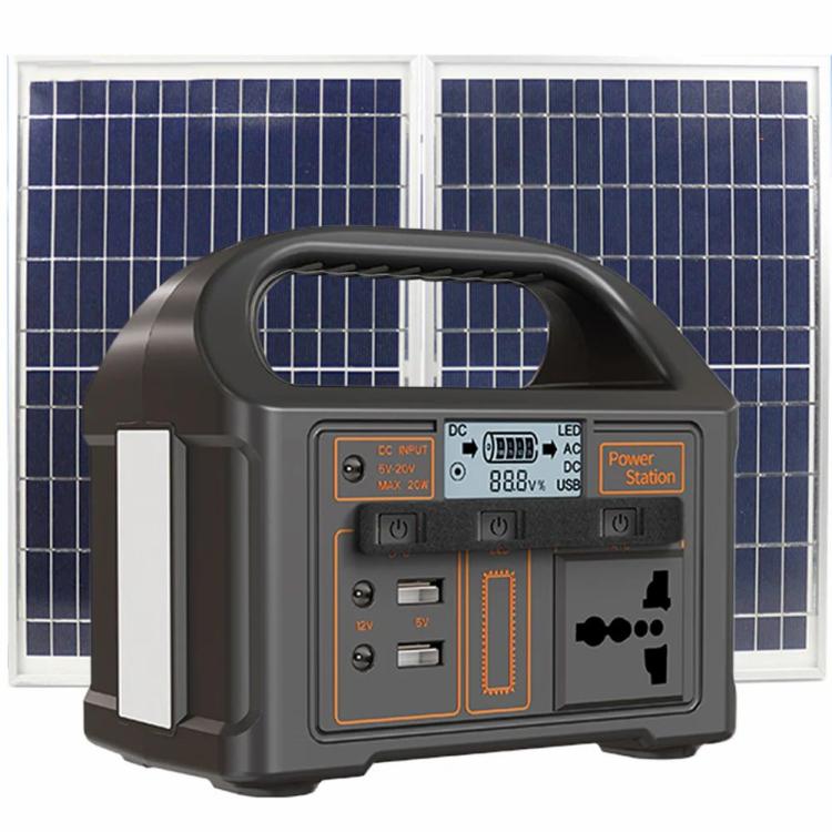 Emergency & Signal Lamp |   100W Portable Solar Power Station 110V/220V Power Generator Outdoor Power Supply Car Lights Emergency & Signal Lamp