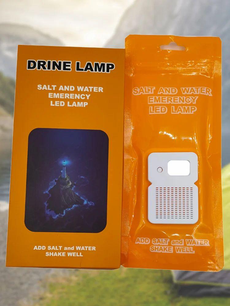 Emergency & Signal Lamp |   LED Salt Water Emergency Lamp 50LM Portable Energy Saving Lamp for Night Fishing Car Lights Emergency & Signal Lamp