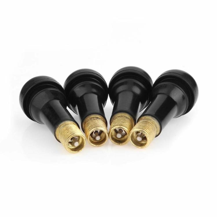 External Decoration |   TR438 Snap-in Rubber Tubeless Tire Car Wheel Tyre Valves with Dust Caps Exterior Accessories External Decoration