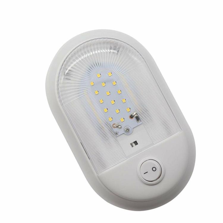 Head & Tail Light |   12-24V 24 LED Dome Light Ceiling Lamp with Switch for RV Marine Boat Yacht Car Lights Head & Tail Light