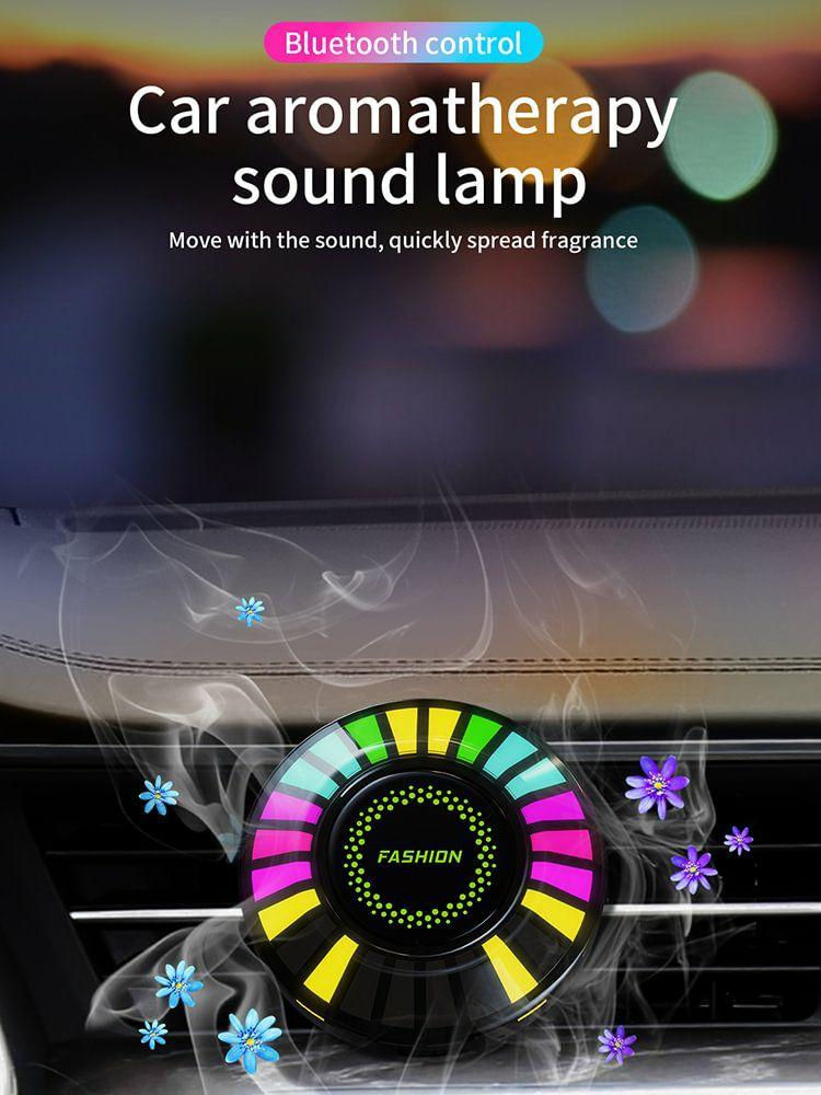 Interior Decoration |   Air Freshener 256 Colors Aromatherapy Diffuser App Control Music LED Light Strip Interior Accessories Interior Decoration