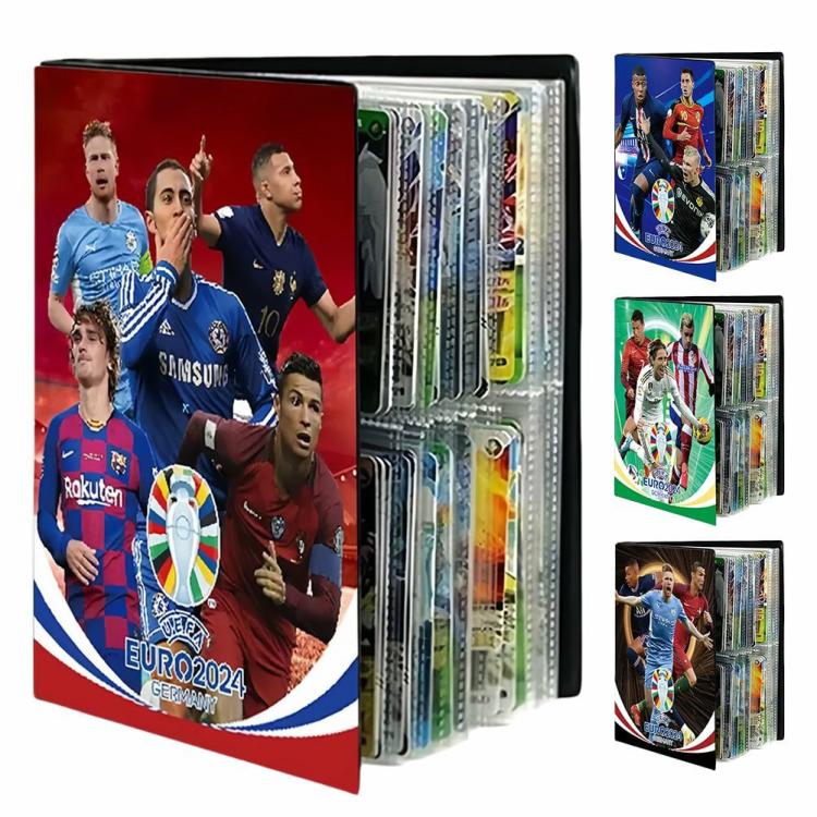 Interior Decoration |   Football Star Card Book 4 Pocket Portable Card Album for Collection Soccer Starr Interior Accessories Interior Decoration