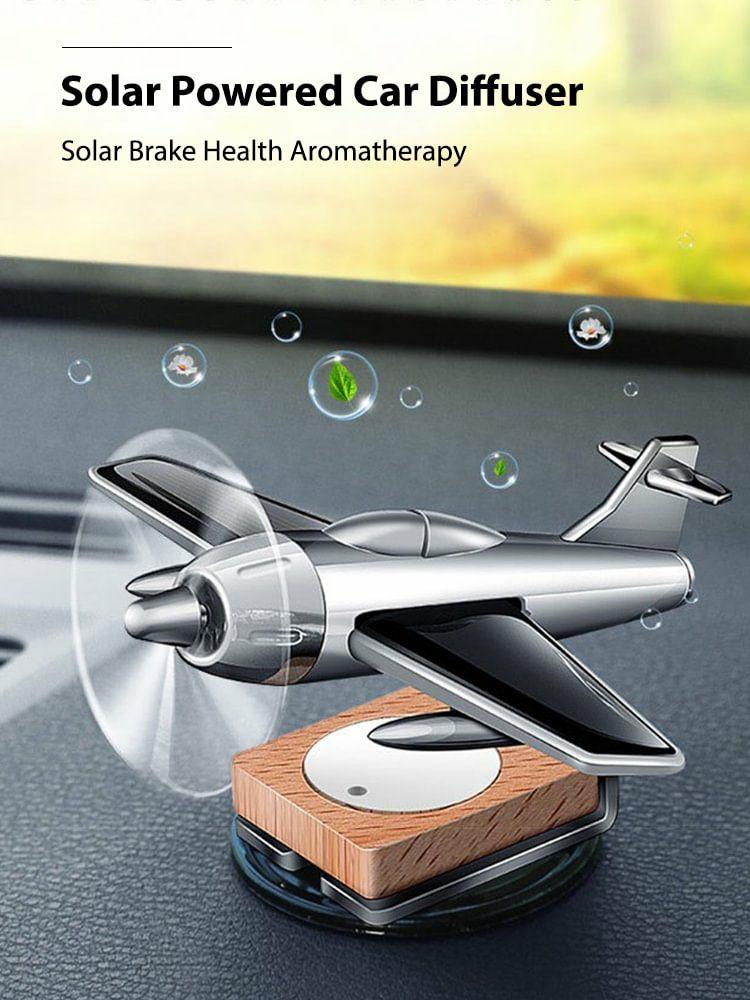 Interior Decoration |   Solar Air Freshener Aircraft Ornaments Car Diffuser Vehicle Perfume Ornament Kit Interior Accessories Interior Decoration