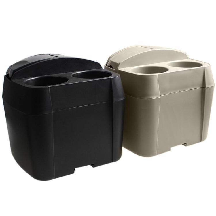 Internal Storage |   Auto Trash Can Interior Storage Box Large Capacity Waste Container Car Trash Can Interior Accessories Black