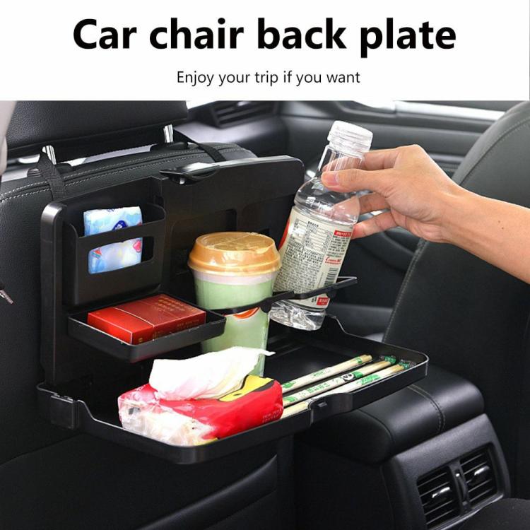 Internal Storage |   Folding Car Bracket for Food Drink Phone Holder Auto Back Seat Table Black Interior Accessories Internal Storage