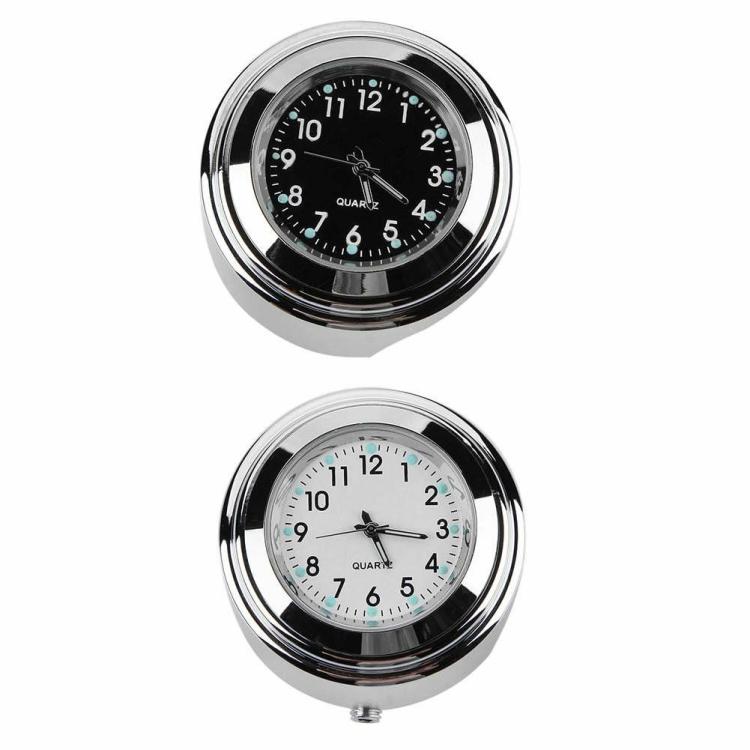 Internal Storage |   Waterproof 22/25mm Motorcycle Handlebar Mount Dial Clock for Harley Interior Accessories Internal Storage