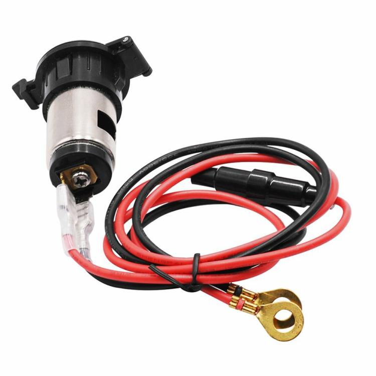 Modification & Refitting |   12V Car Cigarette Lighter Socket Adapter with Wire for Car Truck Motorcycle Boat Interior Accessories Modification & Refitting