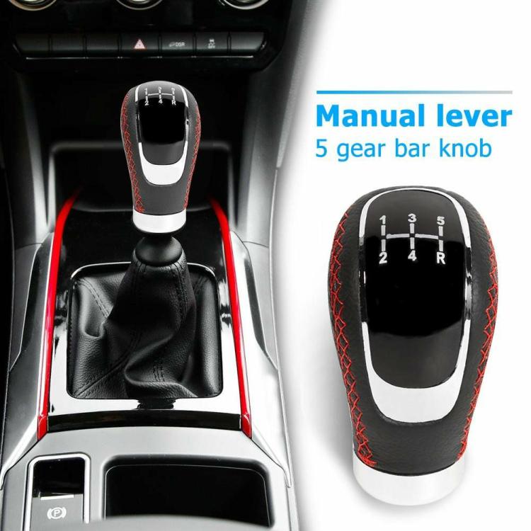 Modification & Refitting |   5 Speed Car Gear Shift Knob Universal Manual Gear Stick Shifter Lever Head Interior Accessories Modification & Refitting