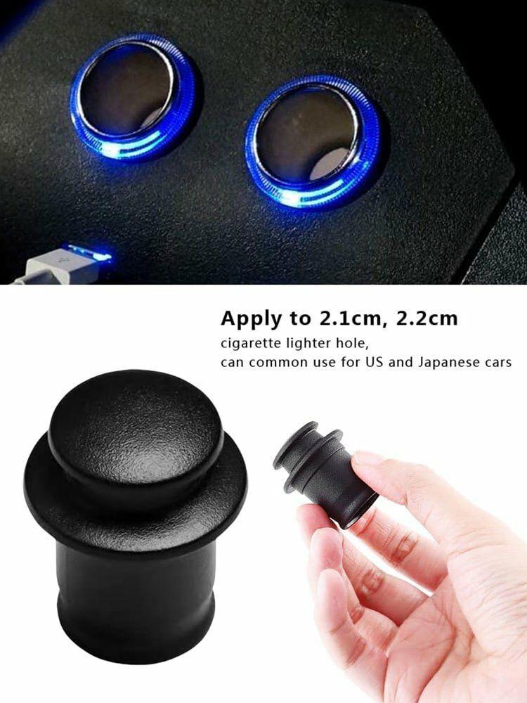 Modification & Refitting |   Cigarette Lighter Cap Waterproof Car Cigarette Lighter Socket Protector Dust Cap Interior Accessories Modification & Refitting