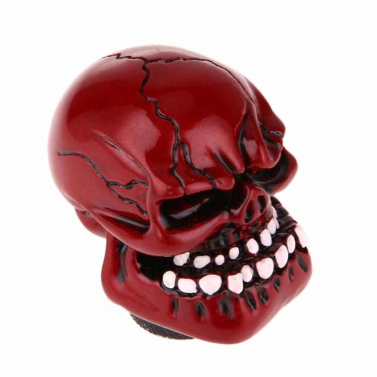 Modification & Refitting |   Hand Brake Car Skull Head Gear Shift Knob Auto Vehicle Modification Shifter Interior Accessories Modification & Refitting