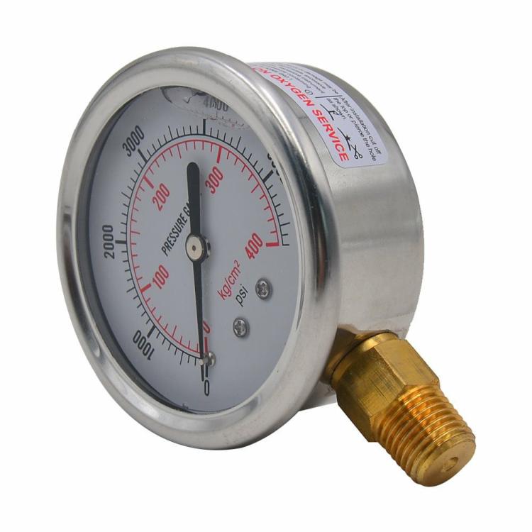 Modification & Refitting |   Oil Pressure Gauge 0-5000PSI Hydraulic Oil Pressure Gauge Automobile Accessories Interior Accessories Modification & Refitting