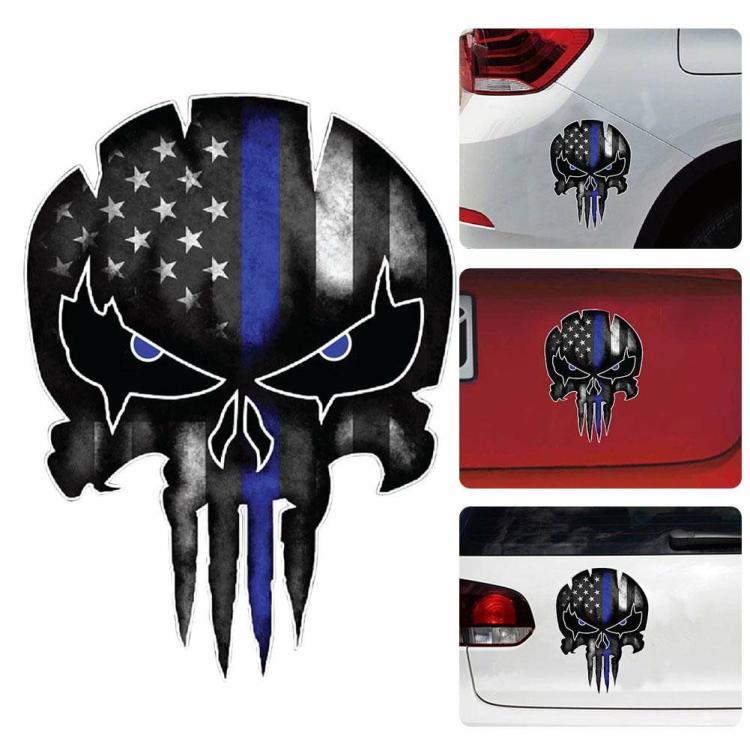 Modified & Maintenance |   Car Sticker Creative Chic Reflective Car Sticker Scratchproof for Motorcycle Car Exterior Accessories Modified & Maintenance