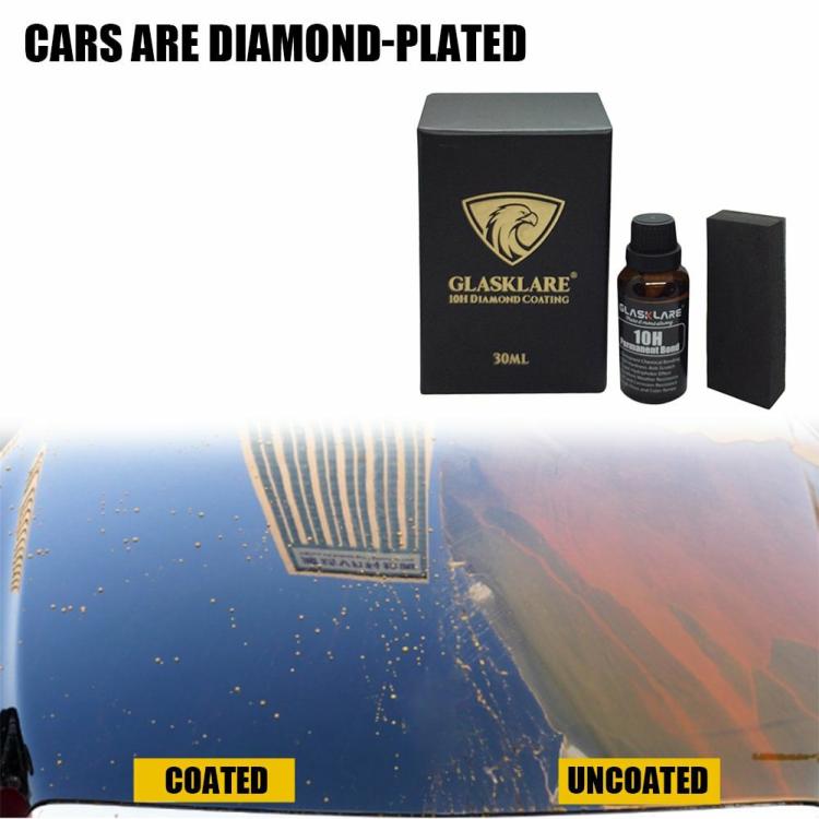 Modified & Maintenance |   GLASKLARE 30ml 10H Liquid Ceramic Car Coating Paint Hydrophobic Coating Exterior Accessories Modified & Maintenance