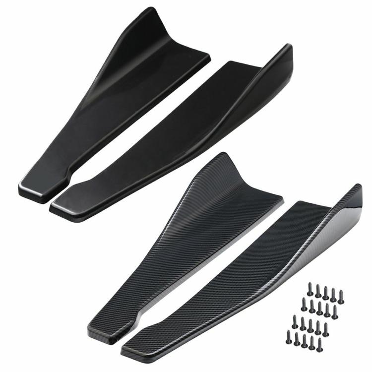 Modified & Maintenance |   Universal Canard Protector 48CM Length Car Body Styling Side Skirt Skirt Spoiler Exterior Accessories Black/Hemp Grey