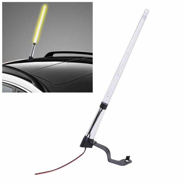 Modified & Maintenance |   Universal Car External Light Antenna Flag Pole LED Light Signal AM FM Exterior Accessories Modified & Maintenance