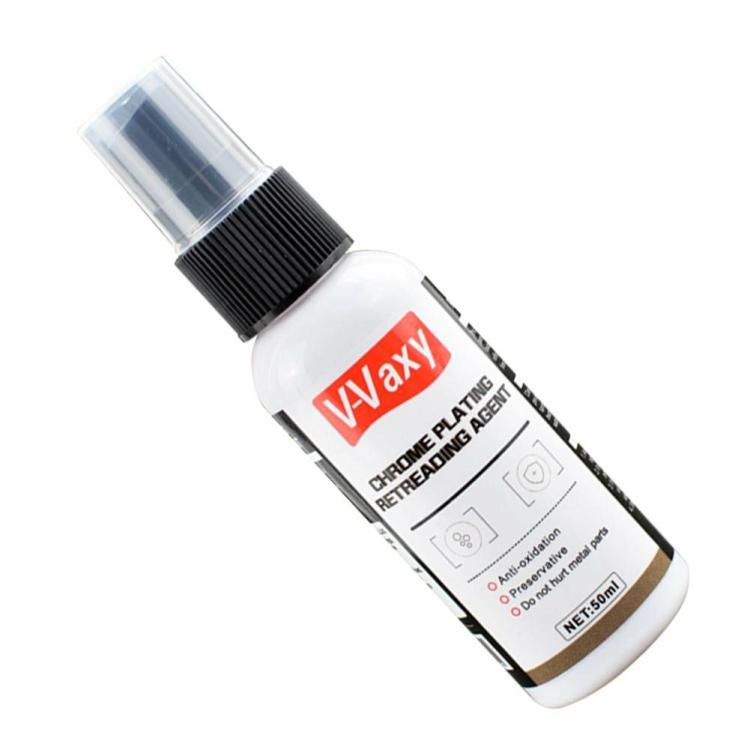 Modified & Maintenance |   V-Vaxy Chrome Plate Retreading Agent Car Logo Rust Removal Spray Cleaner Exterior Accessories Modified & Maintenance