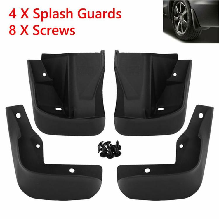 Other Accessories |   4pcs/set Front + Rear Splash Guards Mud Flap Mudguard for Honda Civic 96-00 Exterior Accessories Other Accessories