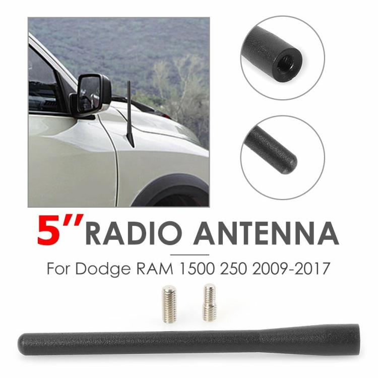 Other Accessories |   5 inch Short Roof Radio Aerial Antenna Mast for Dodge RAM 1500 2500 09-17 Exterior Accessories Other Accessories