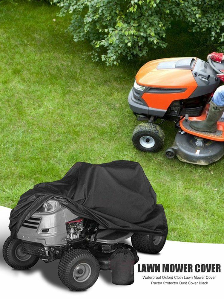 Other Accessories |   Black Car Coat Oxford Cloth Lawn Tractor Cover Waterproof Dustproof for Home Use Exterior Accessories Other Accessories