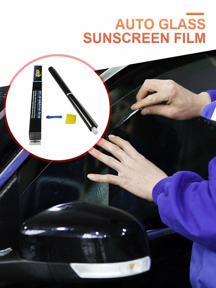 Other Accessories |   Car Roof Film UV Protection Super Black Sunscreen Film Sun-proof Privacy 75cm*6m Exterior Accessories Other Accessories