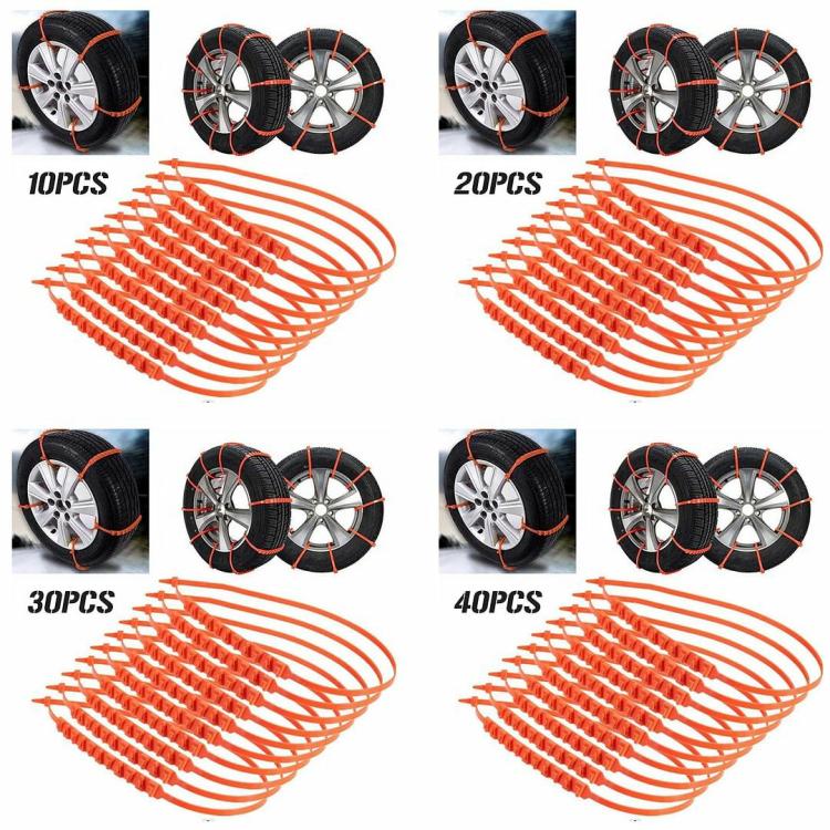 Other Accessories |   Universal Car Styling Chains Adjustable Nylon Auto SUV Wheel Tires Snow Chains Exterior Accessories Other Accessories