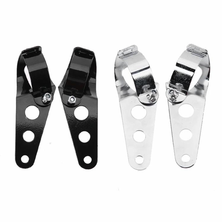 Other Lights Accessories |   28mm-43mm Headlight Mount Brackets Fork Ear Motorcycle Chopper Car Lights Black