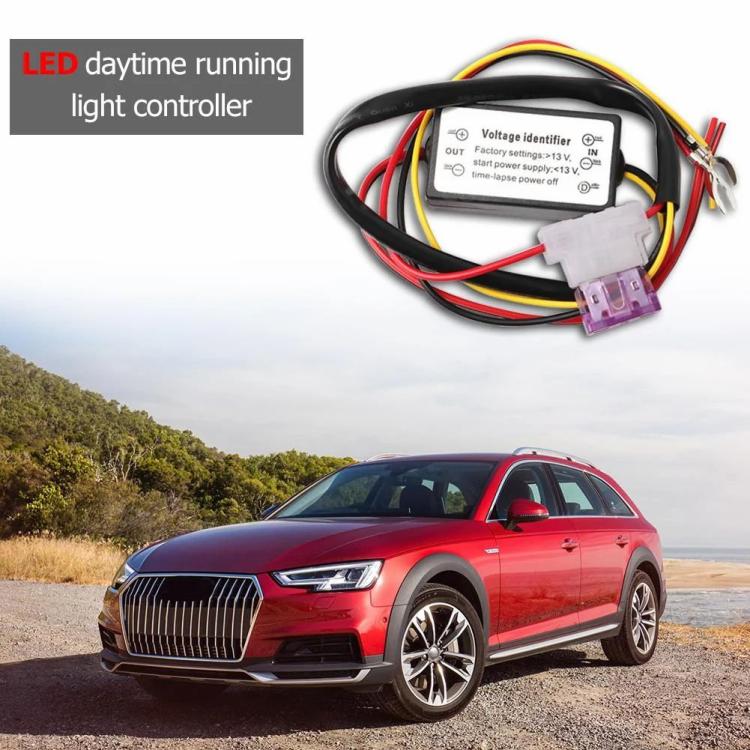 Other Lights Accessories |   DRL Controller Car Auto LED Daytime Running Light Relay Harness Dimmer Car Lights Other Lights Accessories