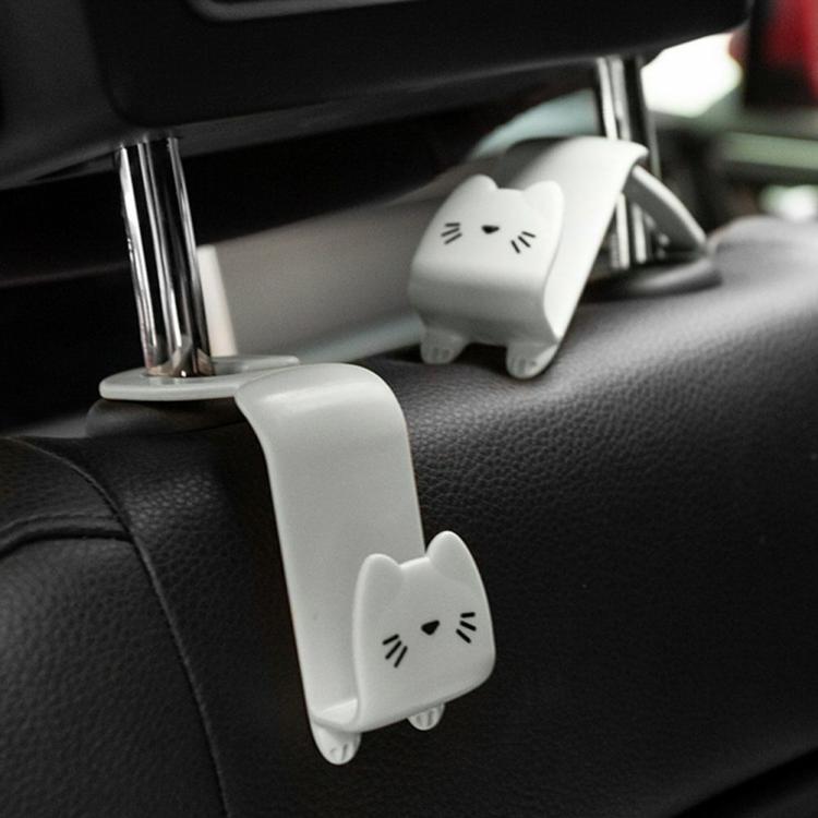 Others Accessories |   2 Pcs Cat Shape Car Hook Automobile Interior Storage Holder Hooks Car Decoration Interior Accessories Others Accessories