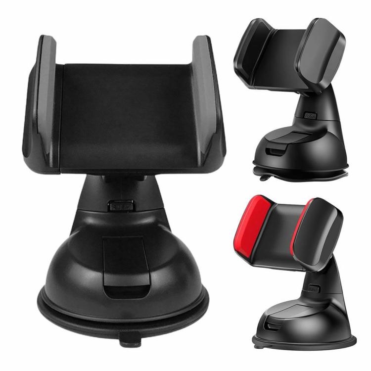 Others Accessories |   Auto Phone Support 360 Degree Adjustable Navigation Phone Bracket Strong Suction Interior Accessories Black/Grey/Red