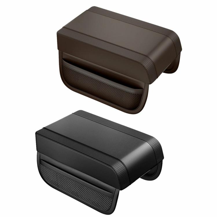 Others Accessories |   Car Armrest Box Elbow Rest Pad with Organizer Armrest Extender Auto Accessories Interior Accessories Black/Dark Brown