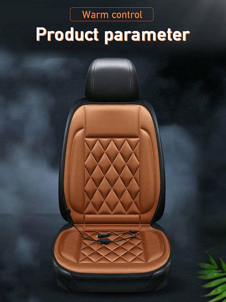 Others Accessories |   Car Heated Seat Cover 12V Car Heating Cushion Non-slip Auto Interior Accessories Interior Accessories Black/Grey