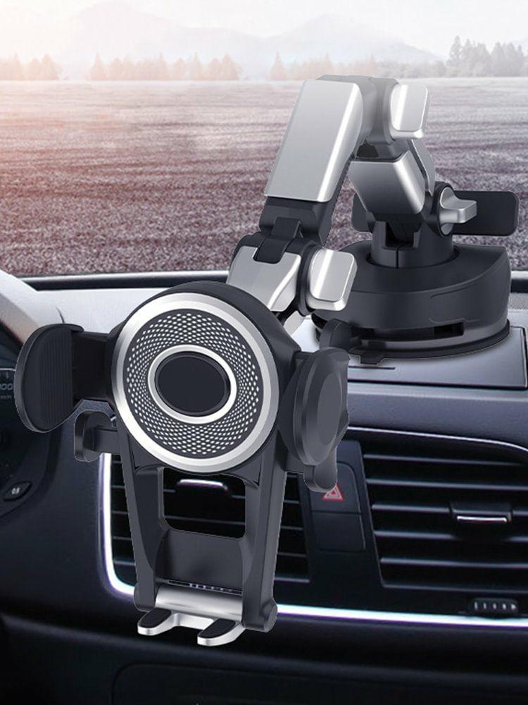 Others Accessories |   Car Phone Holder Suction Cup Type Windshield Mobile Phone Stand Accessories Interior Accessories Black