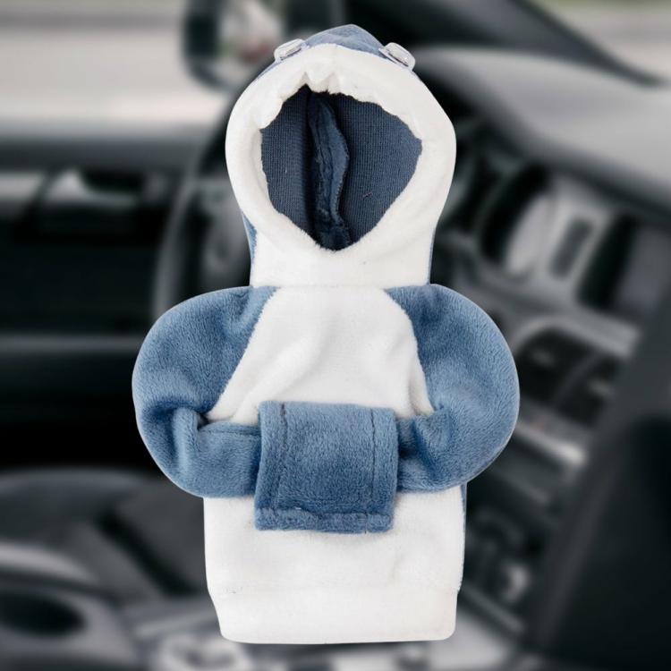 Others Accessories |   Gear Stick Cover Funny Car Frog Hoodie Handle Creative Auto Interior Accessories Interior Accessories Blue Shark/Frog