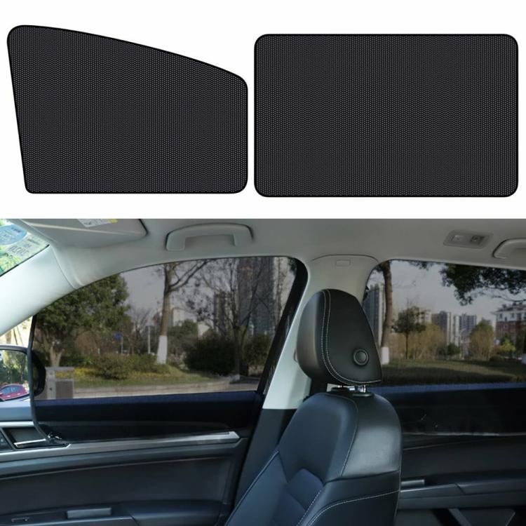 Others Accessories |   Magnetic Car Side Window Sun Shade with Small Hole Auto Black UV Protection Film Interior Accessories Others Accessories