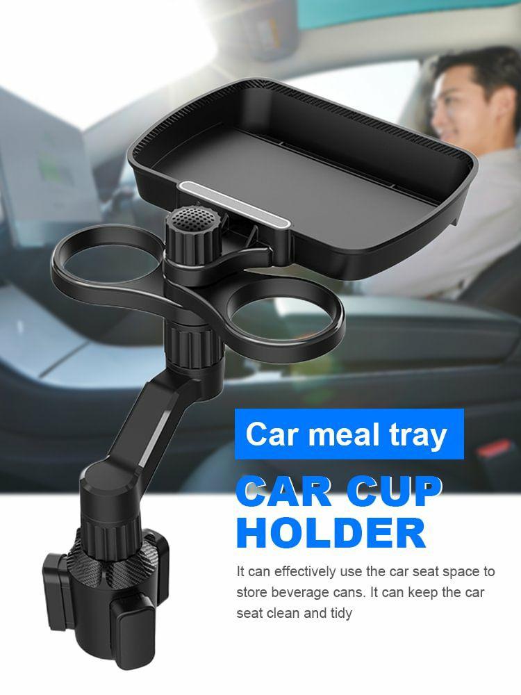 Others Accessories |   Multifunctional Auto Eating Shelf with 360 Swivel Coffee Burger Shelf Adjustable Interior Accessories Others Accessories