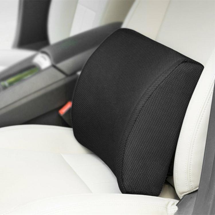 Others Accessories |   Summer Memory Foam Car Seat Office Chair Back Support Pillow w/ Mesh Cover Interior Accessories Others Accessories