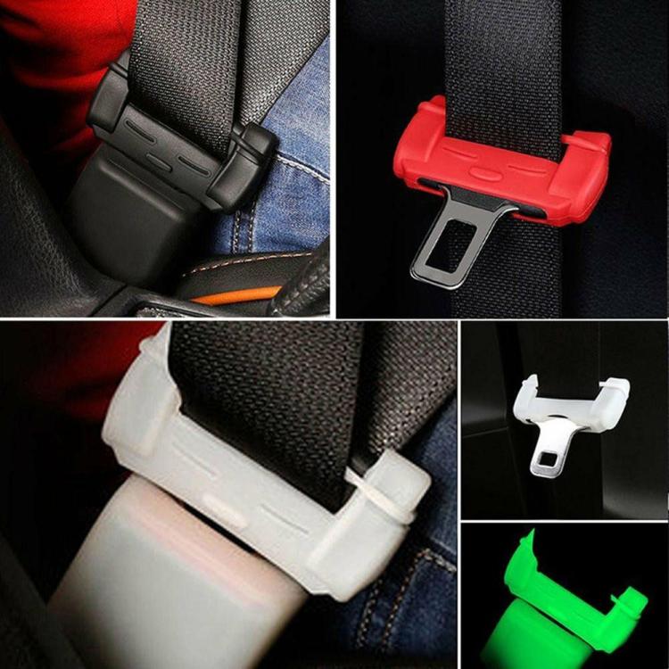 Interior Decoration |   Auto Car Seat Belt Buckle Holder Protective Covers Anti-Scratch Case (Blue) Interior Accessories Interior Decoration