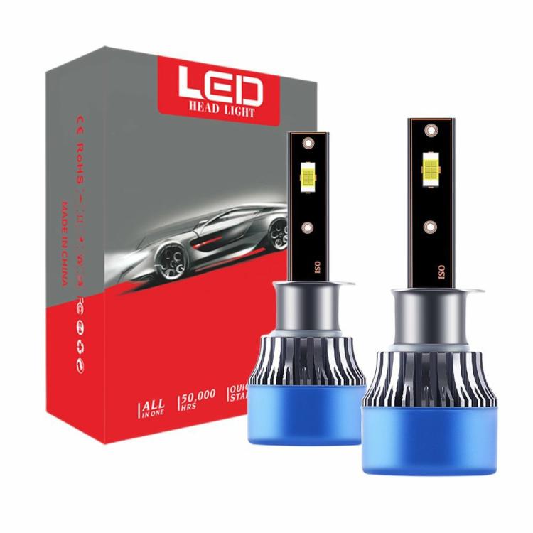 Head & Tail Light |   Q2 Auto Fog Lamp 9005 HB3 9006 9012 LED Fog Light 100W 6500K 6000LM Super Bright Car Lights Head & Tail Light