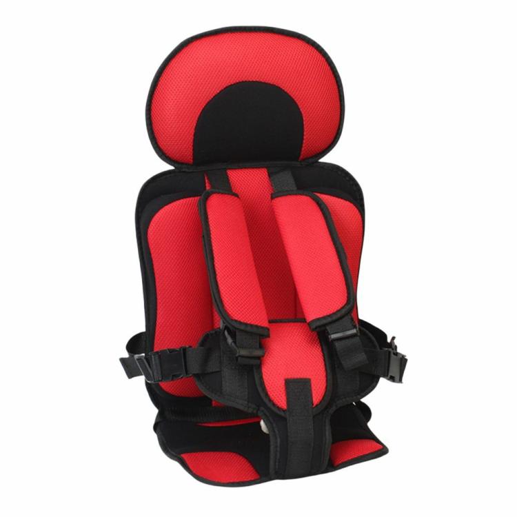 Others Accessories |   Baby Car Seat Cushion Soft Adjustable Stroller Seat Pad Cotton for 9M To 12Y Old Interior Accessories Black/Pink/Red